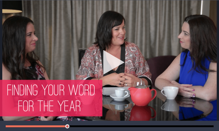 How to find your word for the year {video + printable}